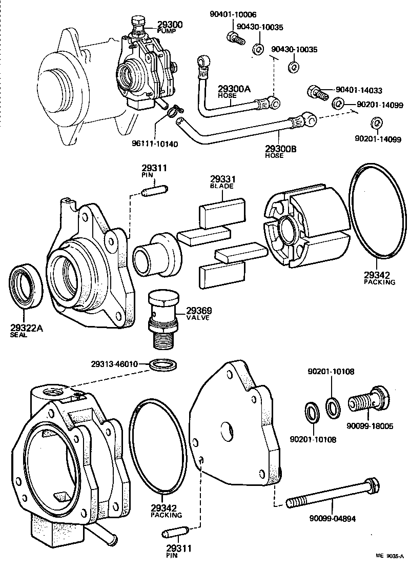 29300-68010 PUMP ASSY, VACUUM product image