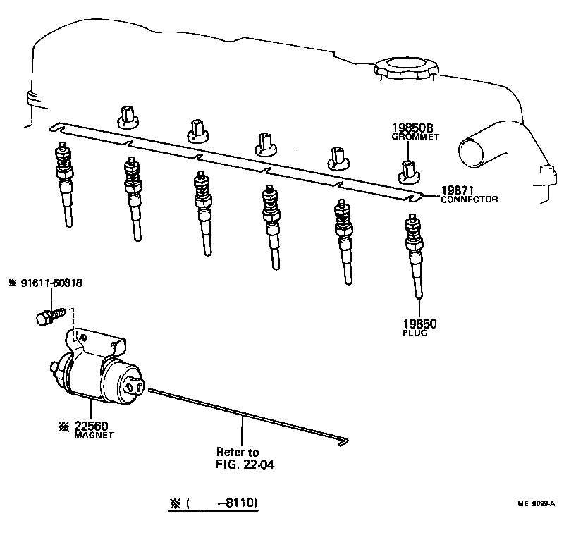 19810-68020 HEATER ASSY, INTAKE product image