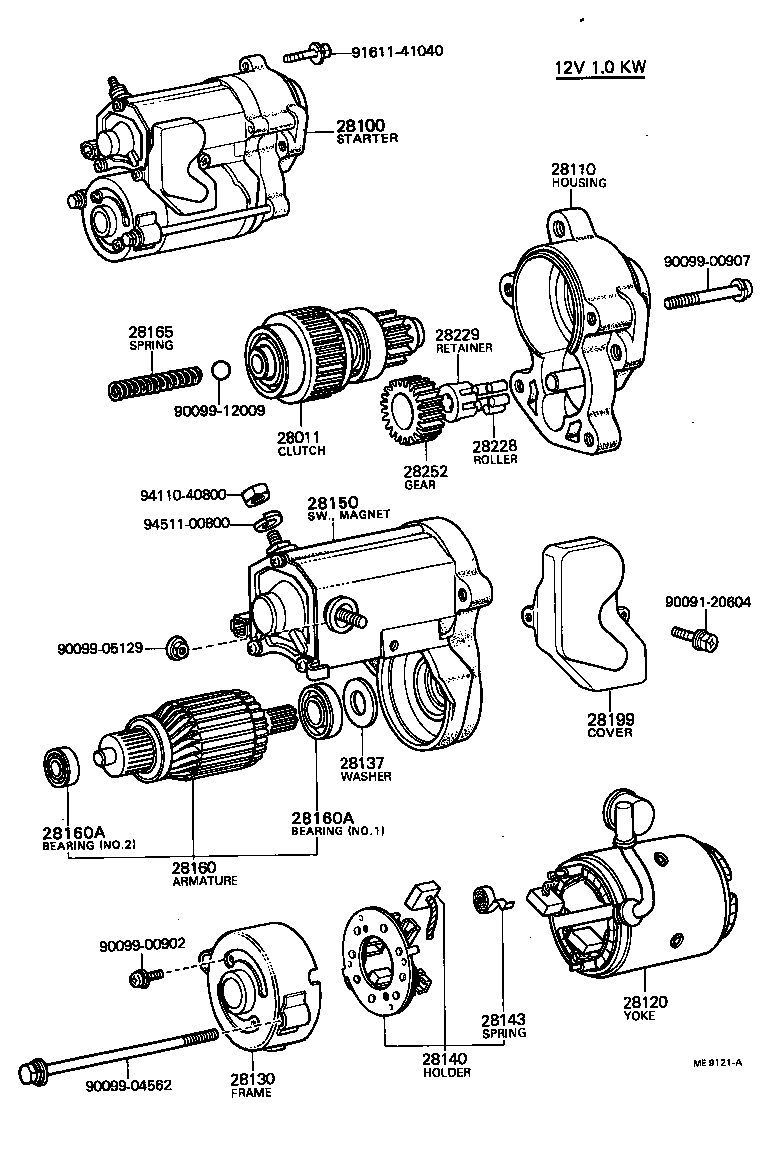 28110-31020 HOUSING ASSY, STARTER DRIVE product image