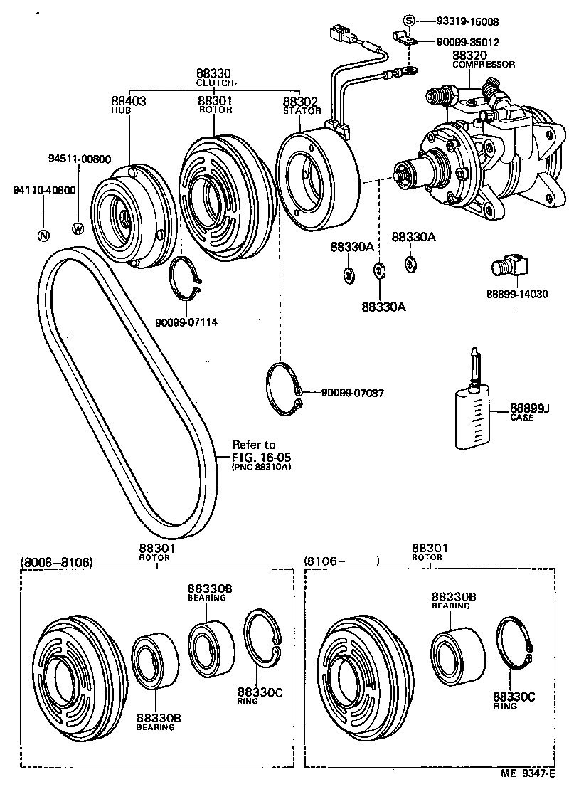 04881-30260 GASKET KIT, OVERHAUL product image