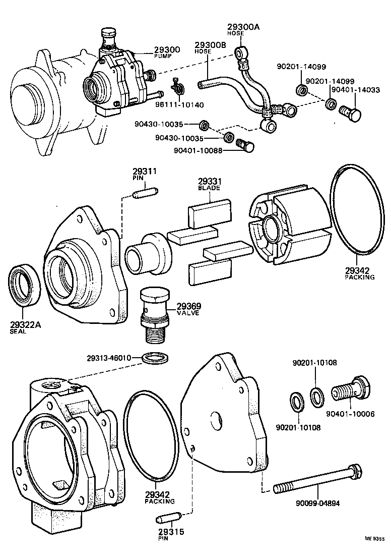 29300-56030 PUMP ASSY, VACUUM product image