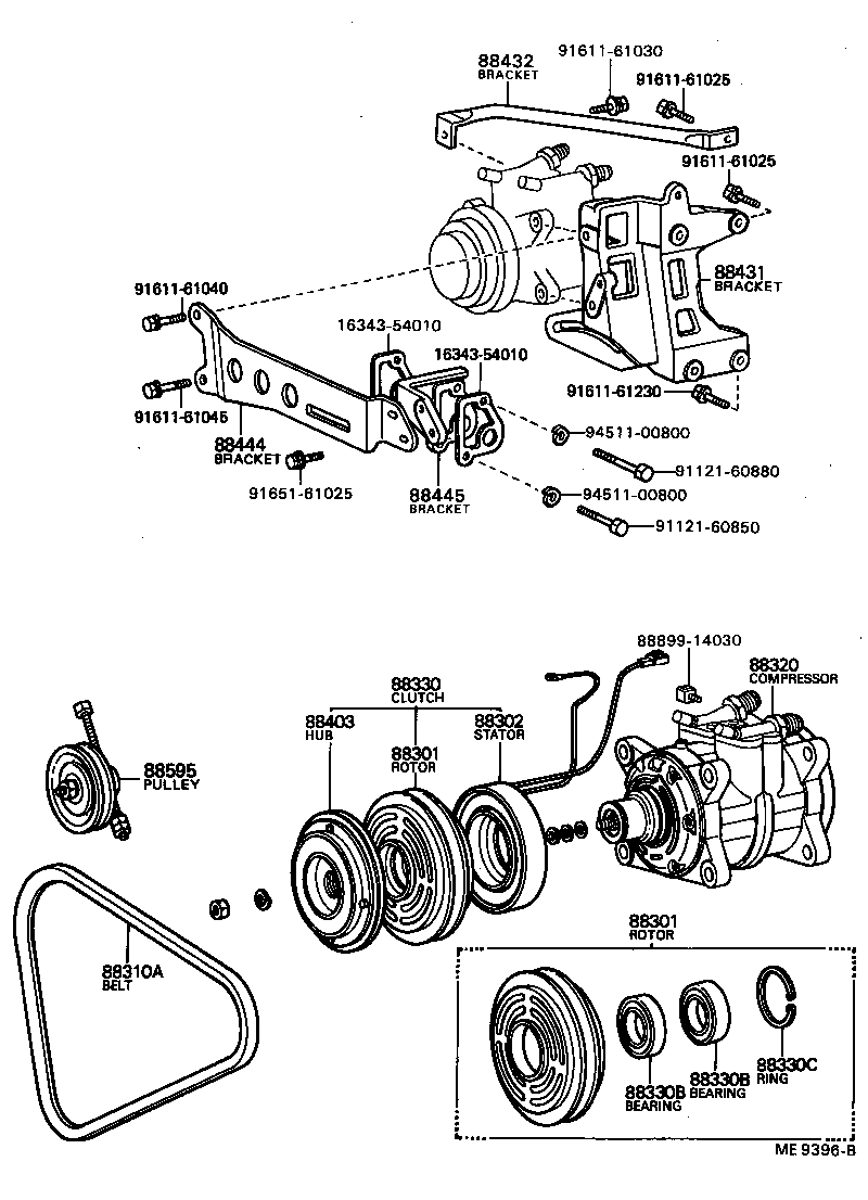 88320-87602 COMPRESSOR ASSY, COOLER product image