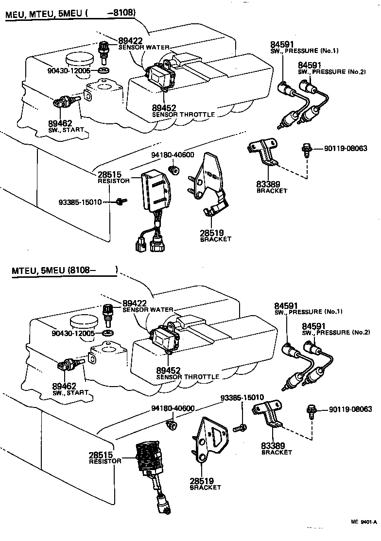 83389-30010 BRACKET, PRESSURE SWITCH product image
