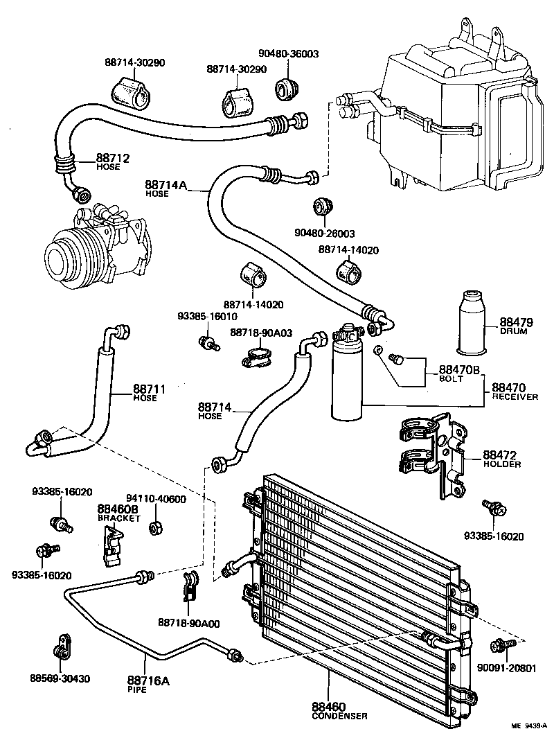 88578-90A02 PACKING A (FOR COOLER) product image