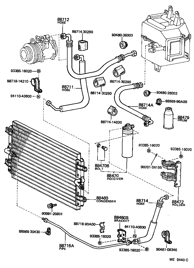 88578-90A02 PACKING A (FOR COOLER) product image