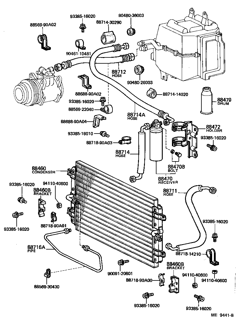 88578-90A02 PACKING A (FOR COOLER) product image