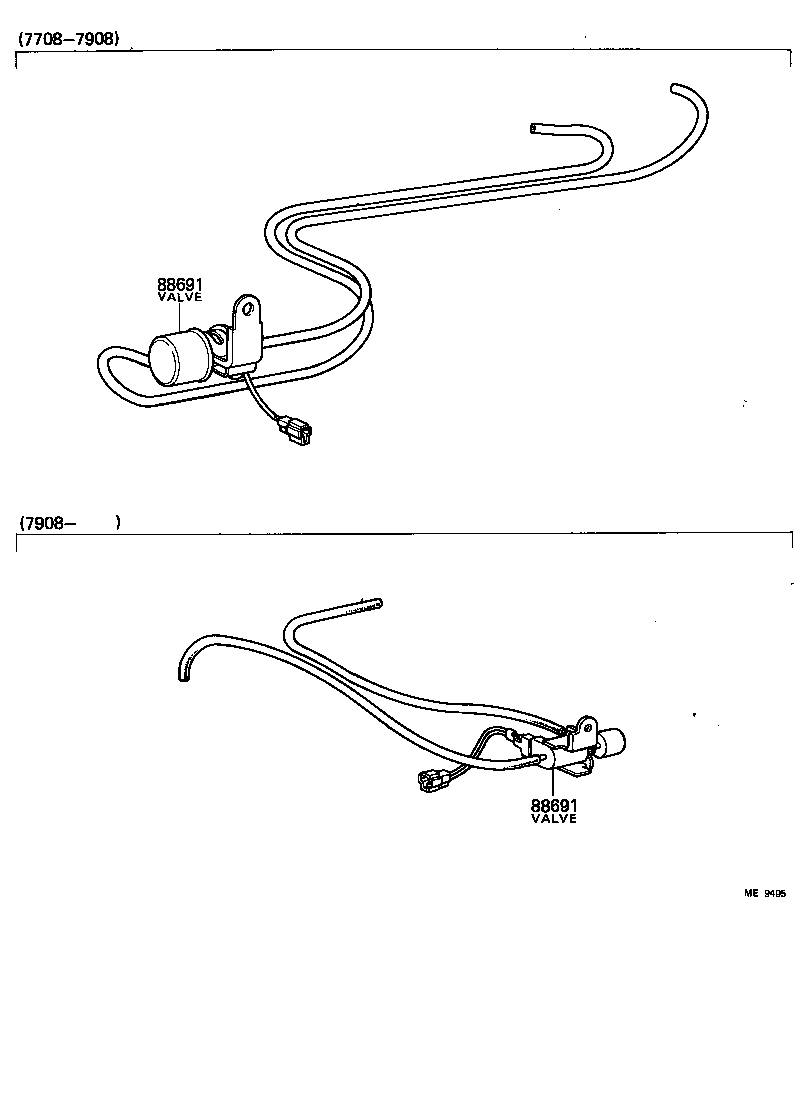 88690-20300 VALVE, MAGNET (FOR IDLE UP DEVICE) product image