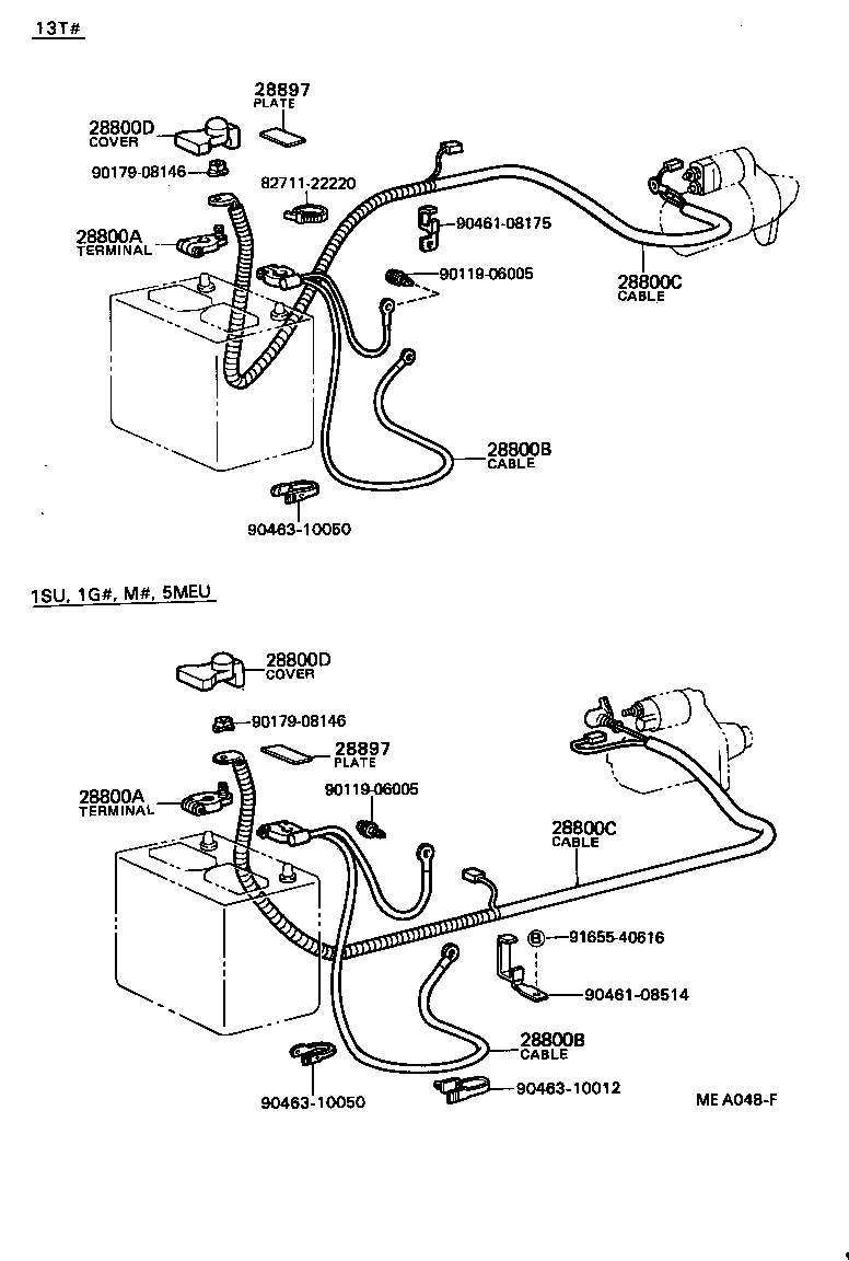 28897-18010 PLATE, BATTERY CAUTION product image