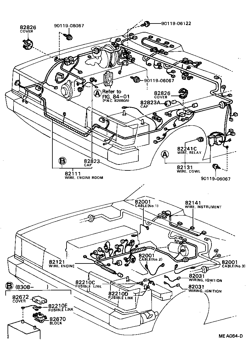 82817-22360 PROTECTOR, WIRING HARNESS, NO.2 product image