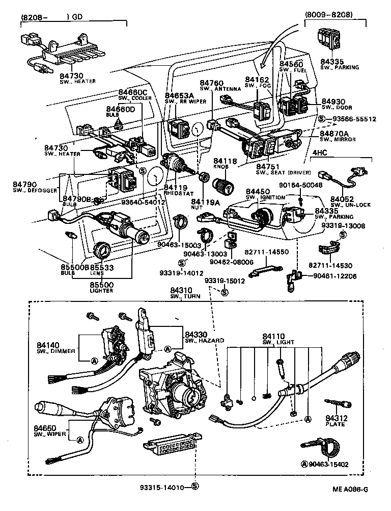 28380-73010 RELAY ASSY, FUEL PUMP product image
