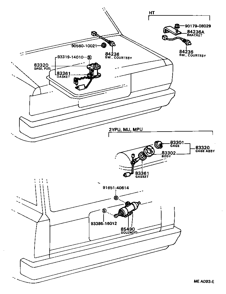 28380-73010 RELAY ASSY, FUEL PUMP product image