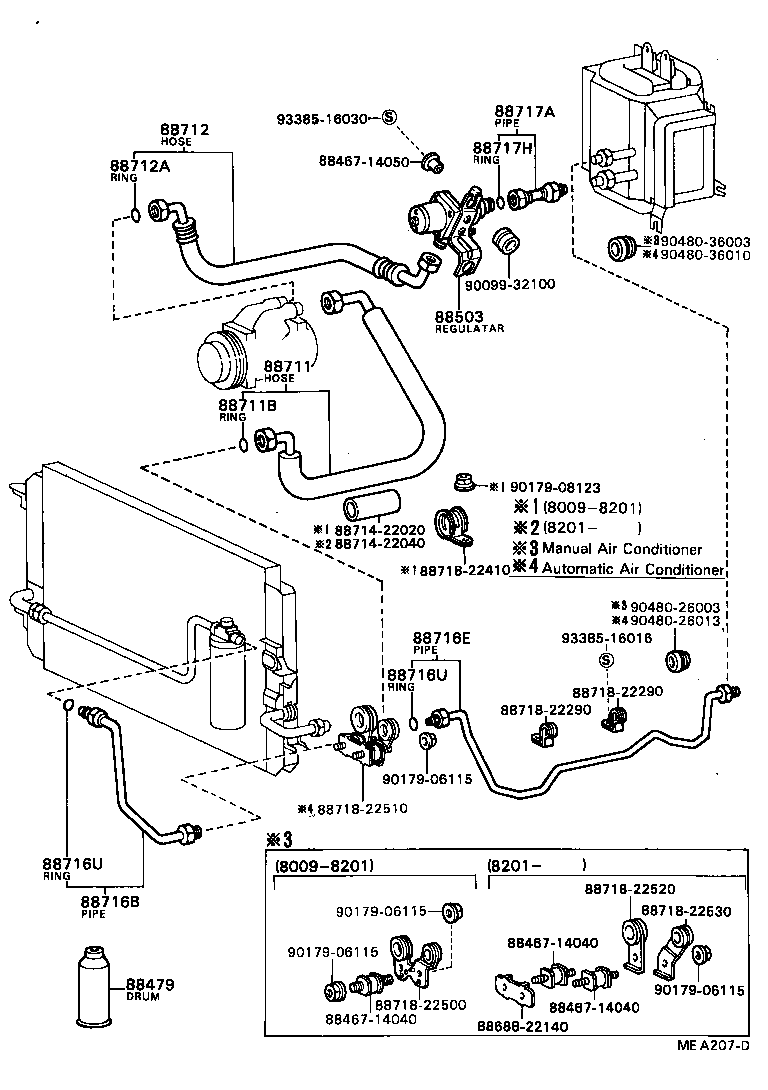 88503-22110 REGULATOR ASSY, PRESSURE product image