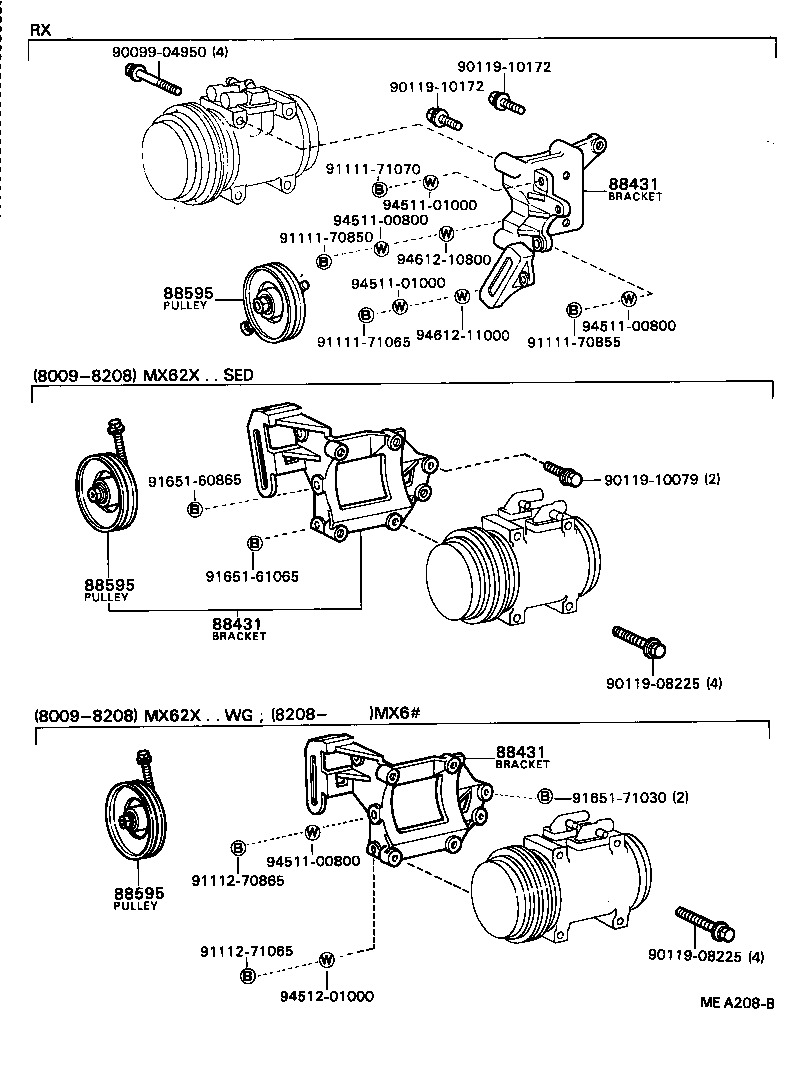 88441-22030 PULLEY, COOLER COMPRESSOR IDLE product image