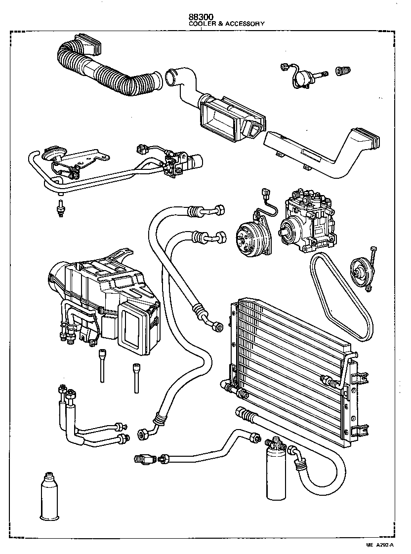 88300-95745 COOLER & ACCESSORY ASSY product image
