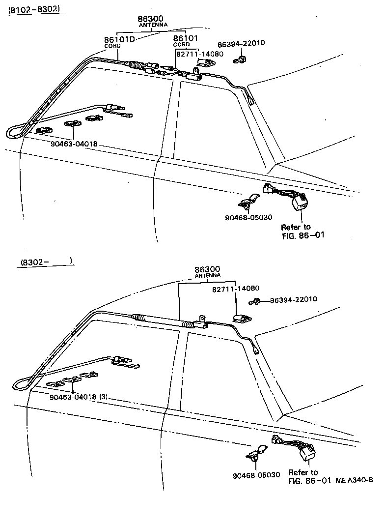 86396-24010 NUT, ANTENNA product image