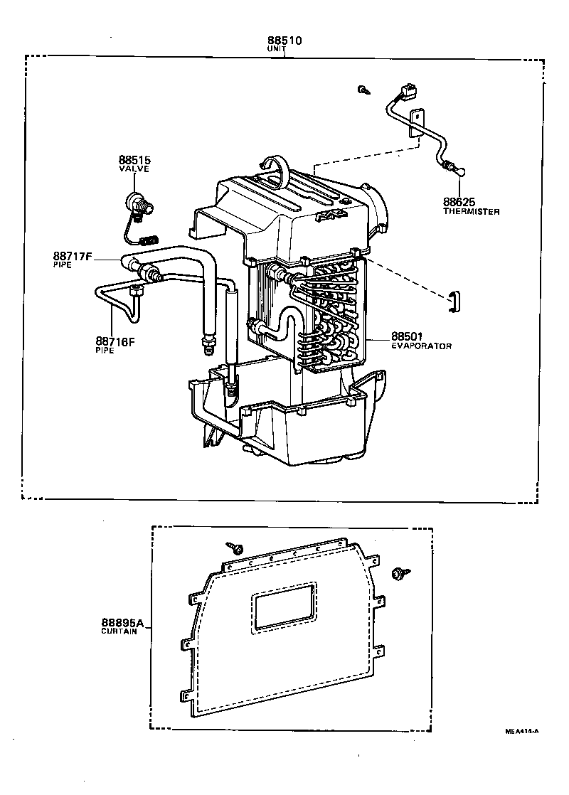 88605-95403 HARNESS SUB-ASSY, COOLER WIRING, NO.1 product image