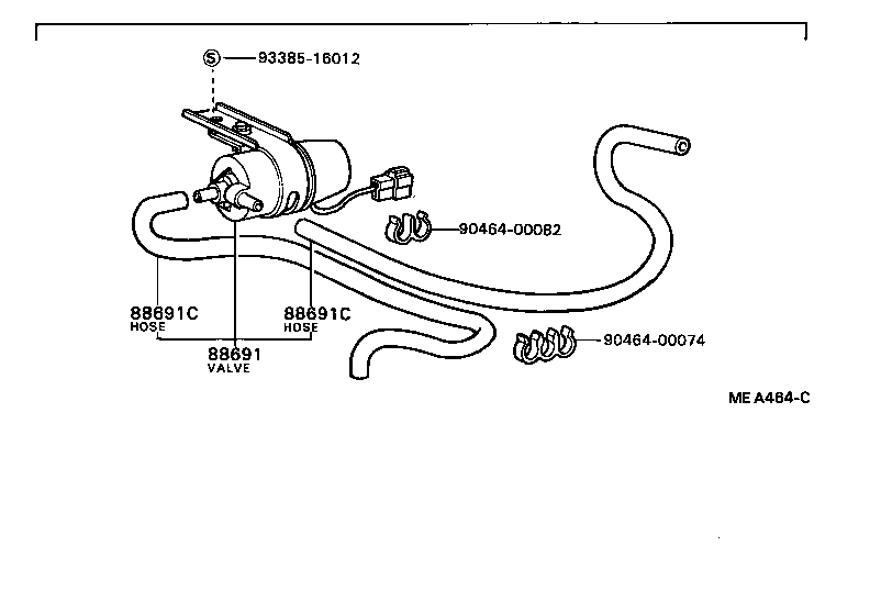 88690-22290 VALVE, MAGNET (FOR IDLE UP DEVICE) product image
