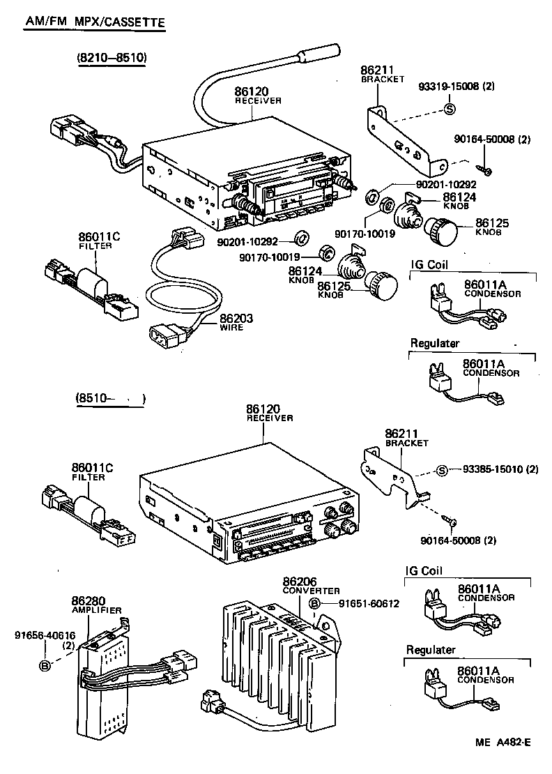 86206-90A04 CONVERTER SUB-ASSY, VOLTAGE product image