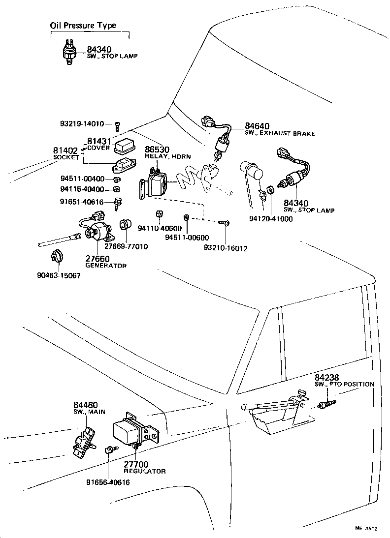 28550-47011 CONTROLLER ASSY, GLOW PLUG product image
