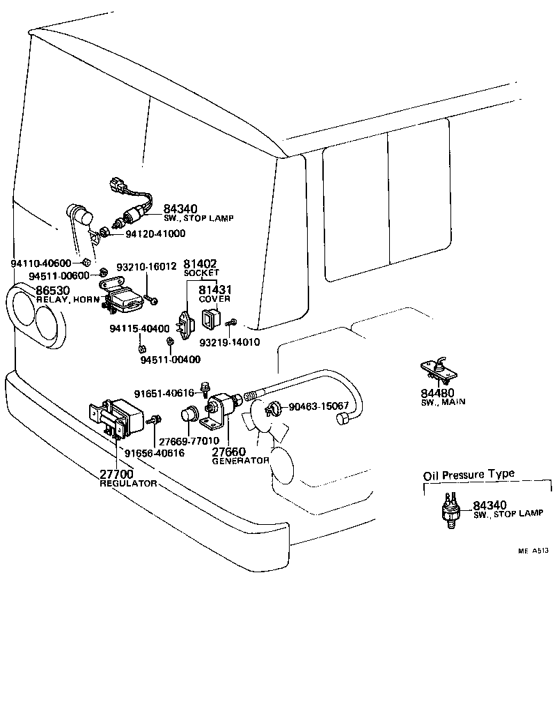 28550-47011 CONTROLLER ASSY, GLOW PLUG product image