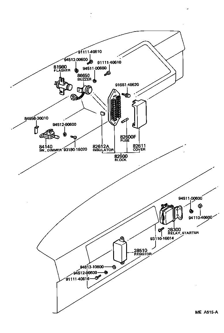 28550-47011 CONTROLLER ASSY, GLOW PLUG product image