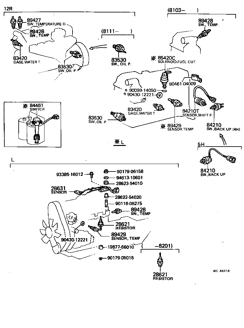27659-54021 RESISTOR, SOLENOID product image