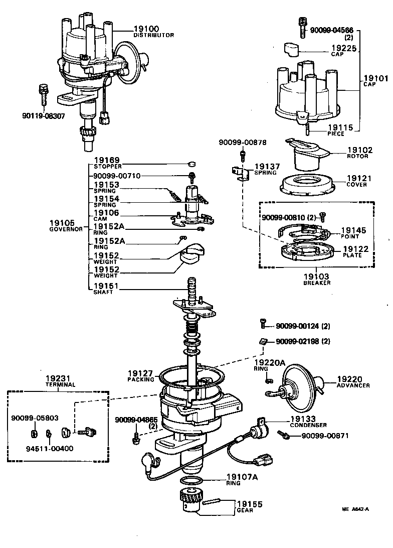 19127-45190 PACKING, DUST PROOF product image