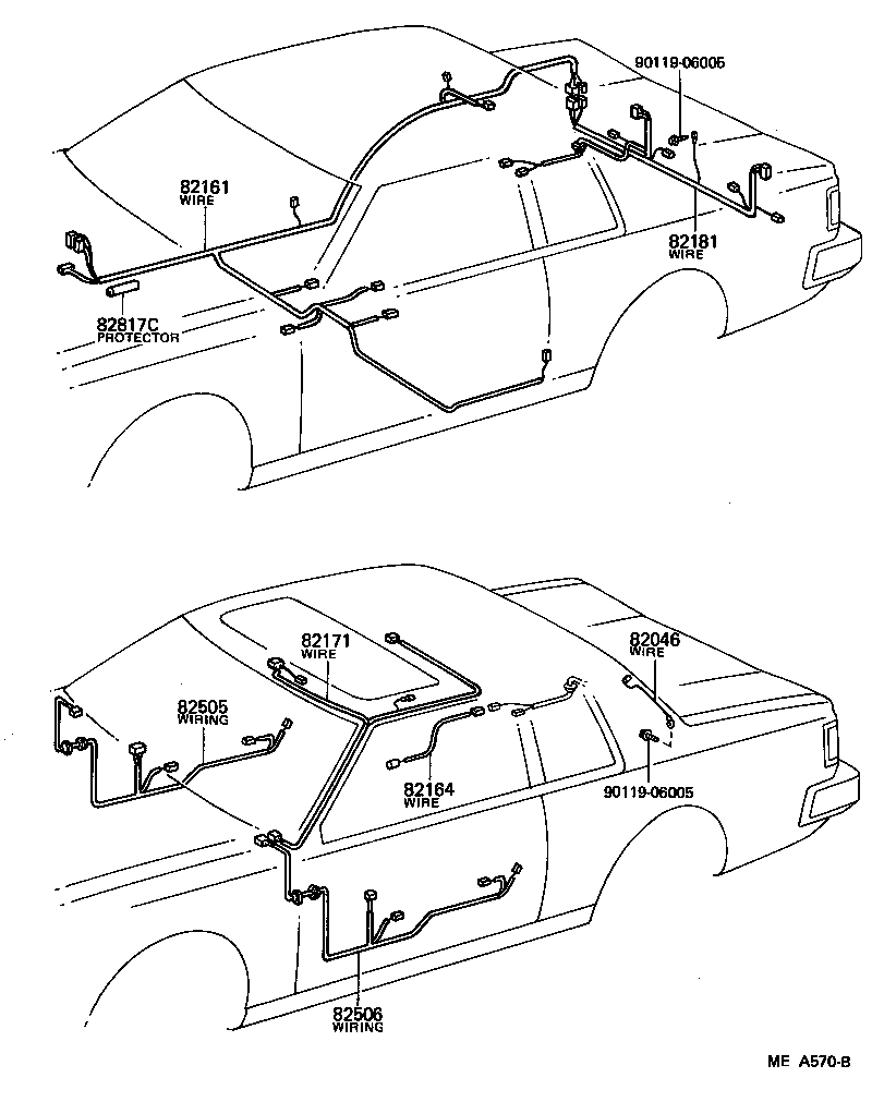 82121-14131 WIRE, ENGINE product image