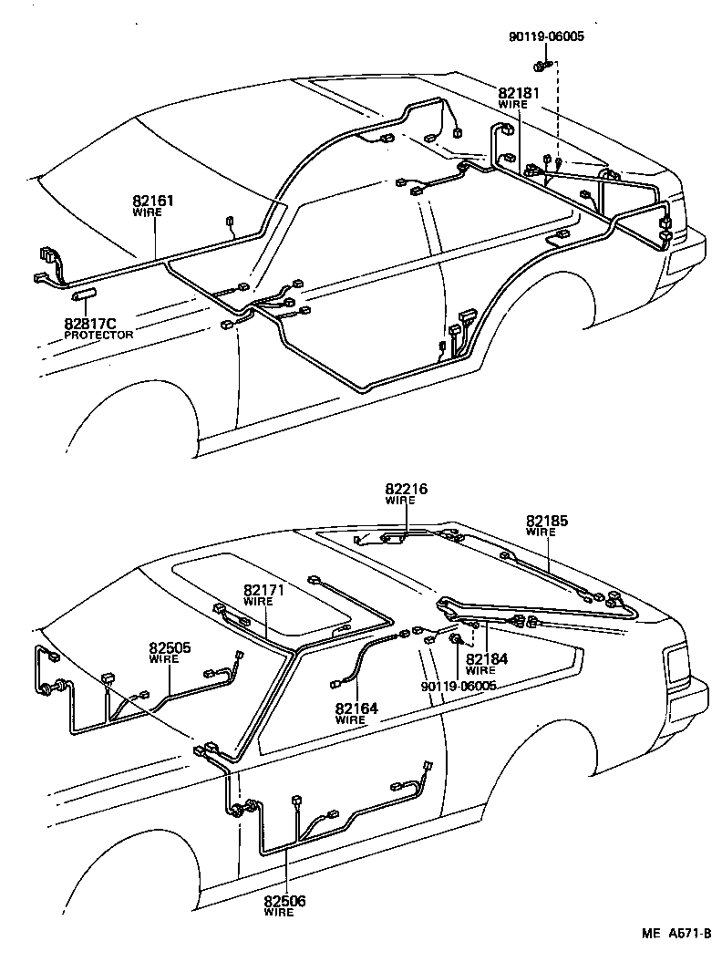 82121-14131 WIRE, ENGINE product image