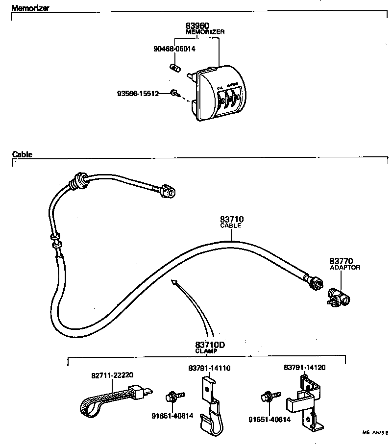 83131-1D640 DIAL, METER, NO.1 product image