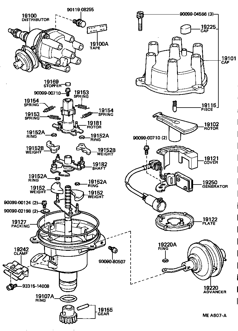 19127-52050 PACKING, DUST PROOF product image
