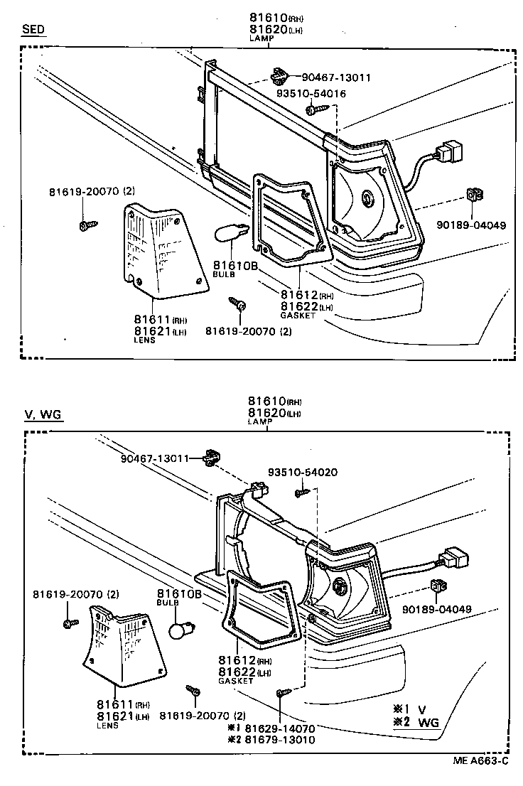 81610-19355 LAMP ASSY, PARKING & CLEARANCE, RH product image