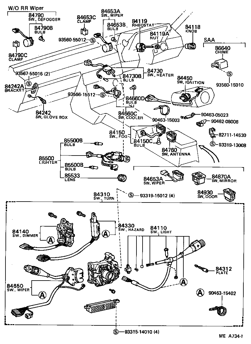 83320-19555 GAGE ASSY, FUEL SENDER product image