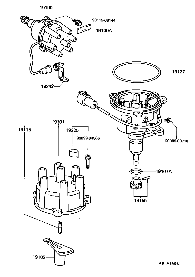 19127-52050 PACKING, DUST PROOF product image