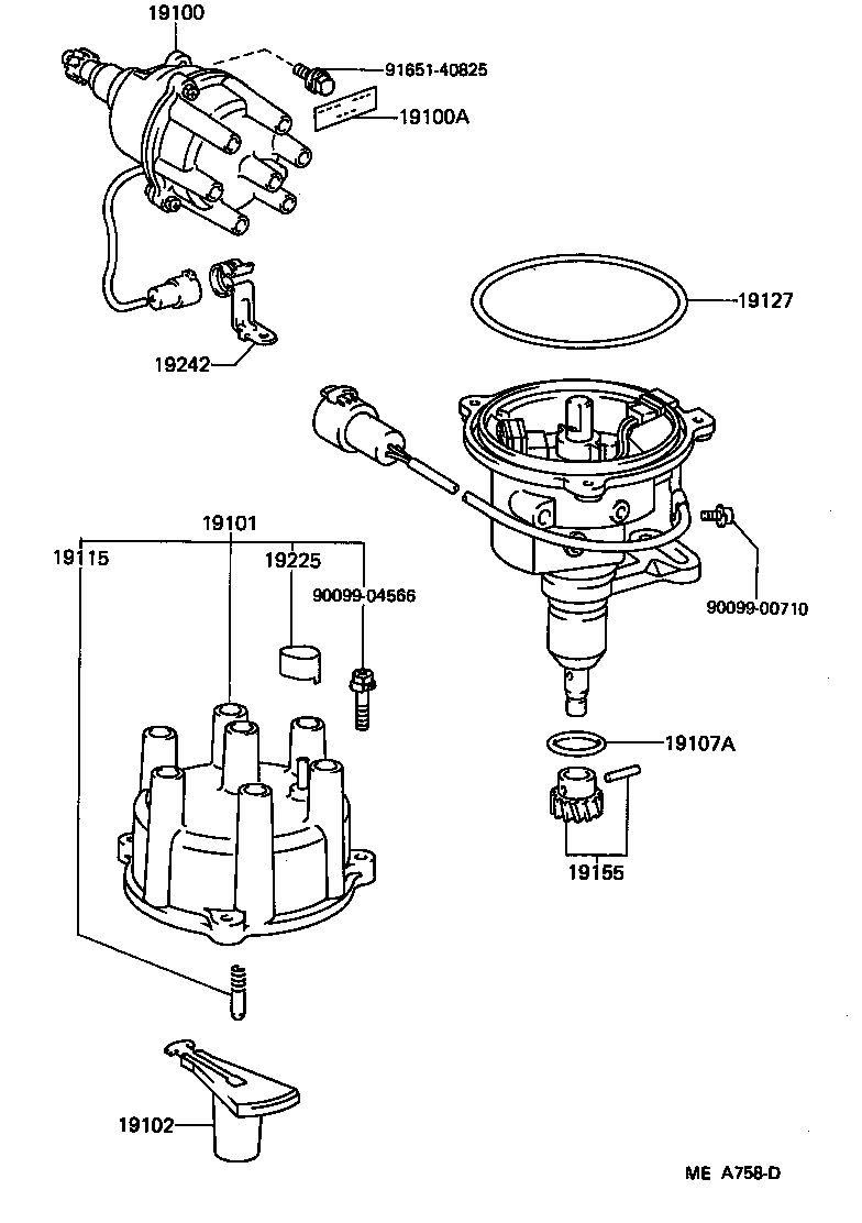 19300-70010 SENSOR ASSY, CAM POSITION product image