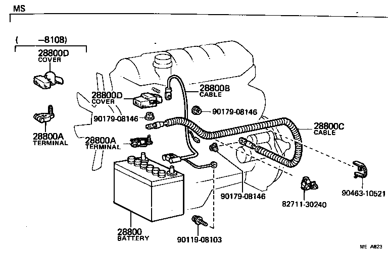 28800-43010 BATTERY product image
