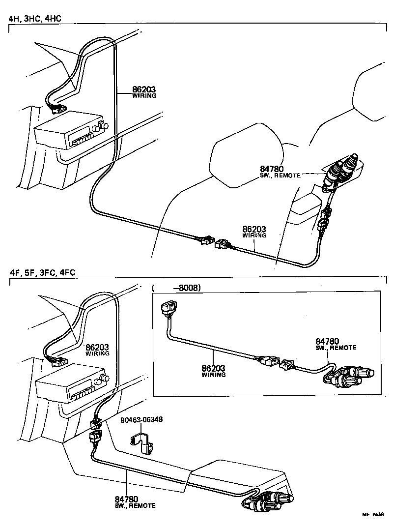 86120-30410 RECEIVER ASSY, RADIO product image