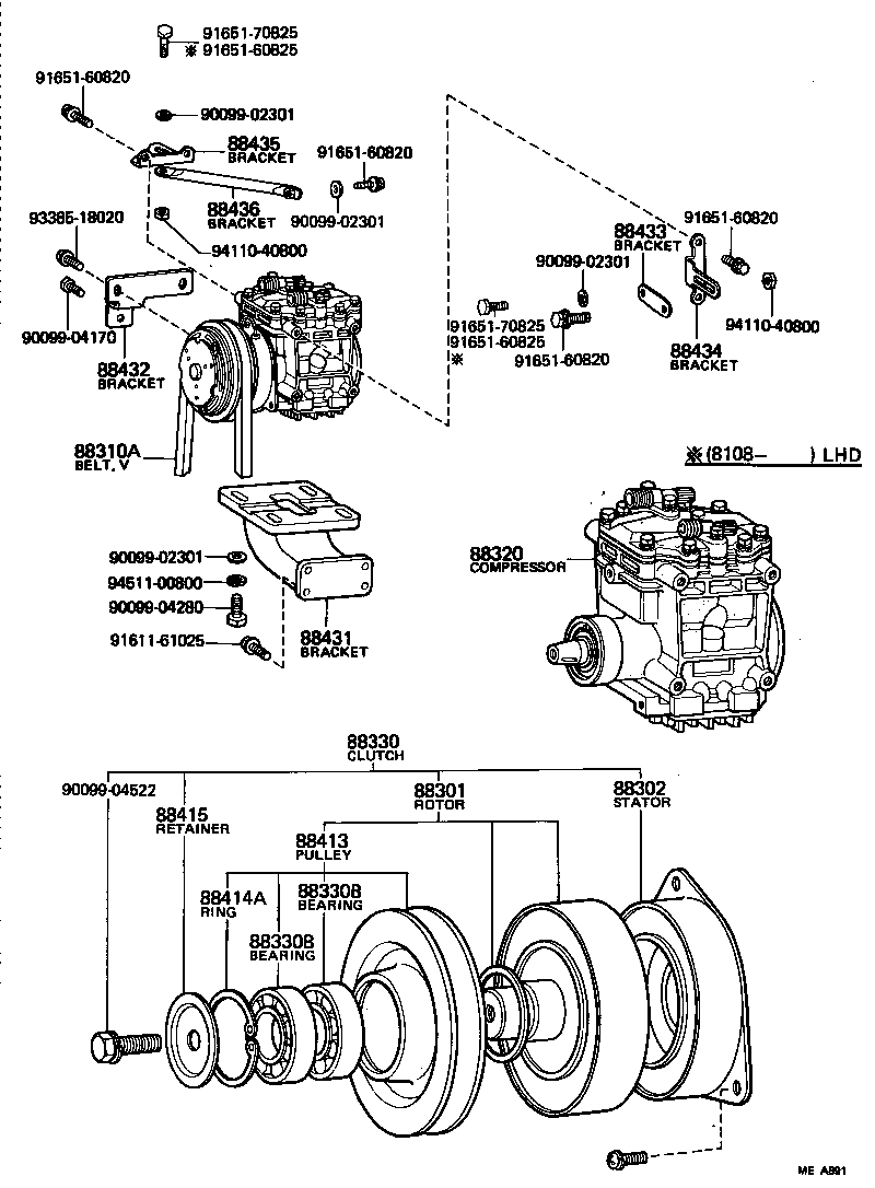 88305-30260 PLATE SUB-ASSY, VALVE product image