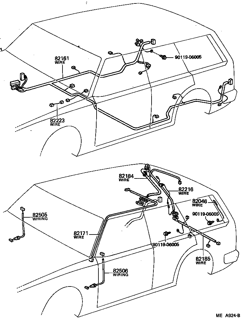82121-14150 WIRE, ENGINE product image