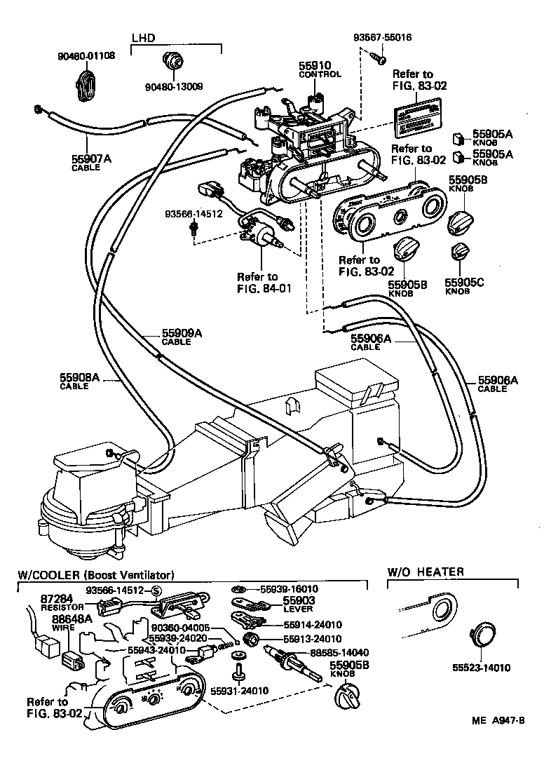 87138-24010 RESISTOR, HEATER BLOWER product image