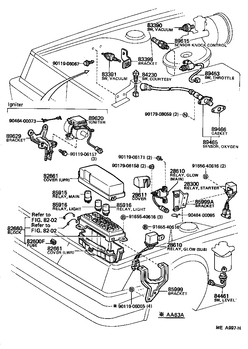 28560-69015 BLOCK, HEATER product image