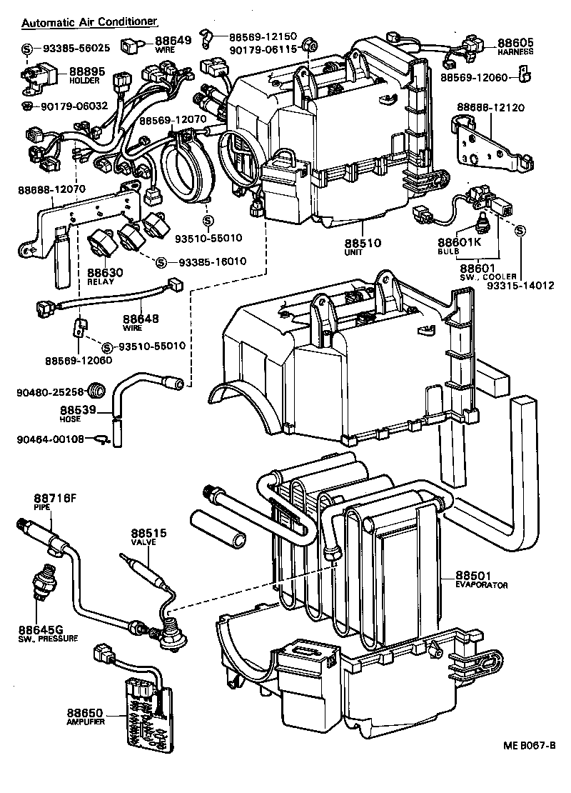 88515-14040 VALVE, COOLER EXPANSION product image