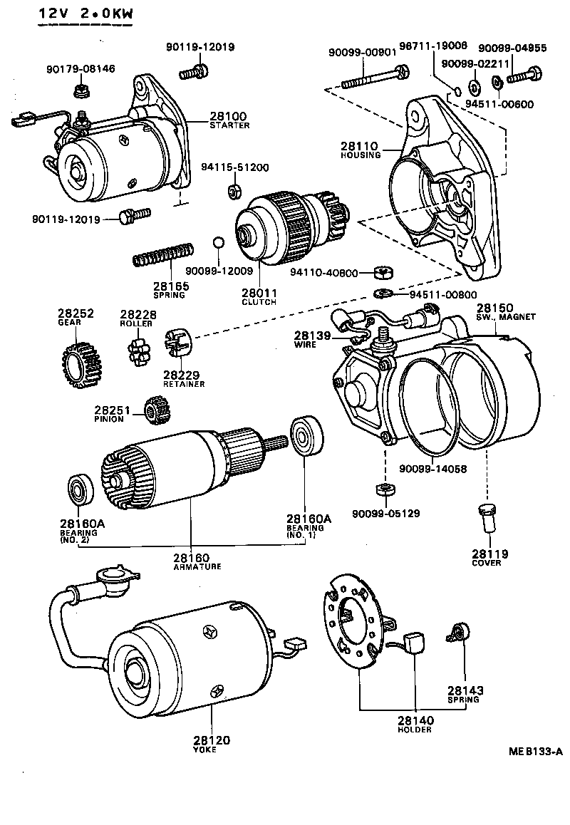 28150-54022 SWITCH ASSY, MAGNET STARTER product image