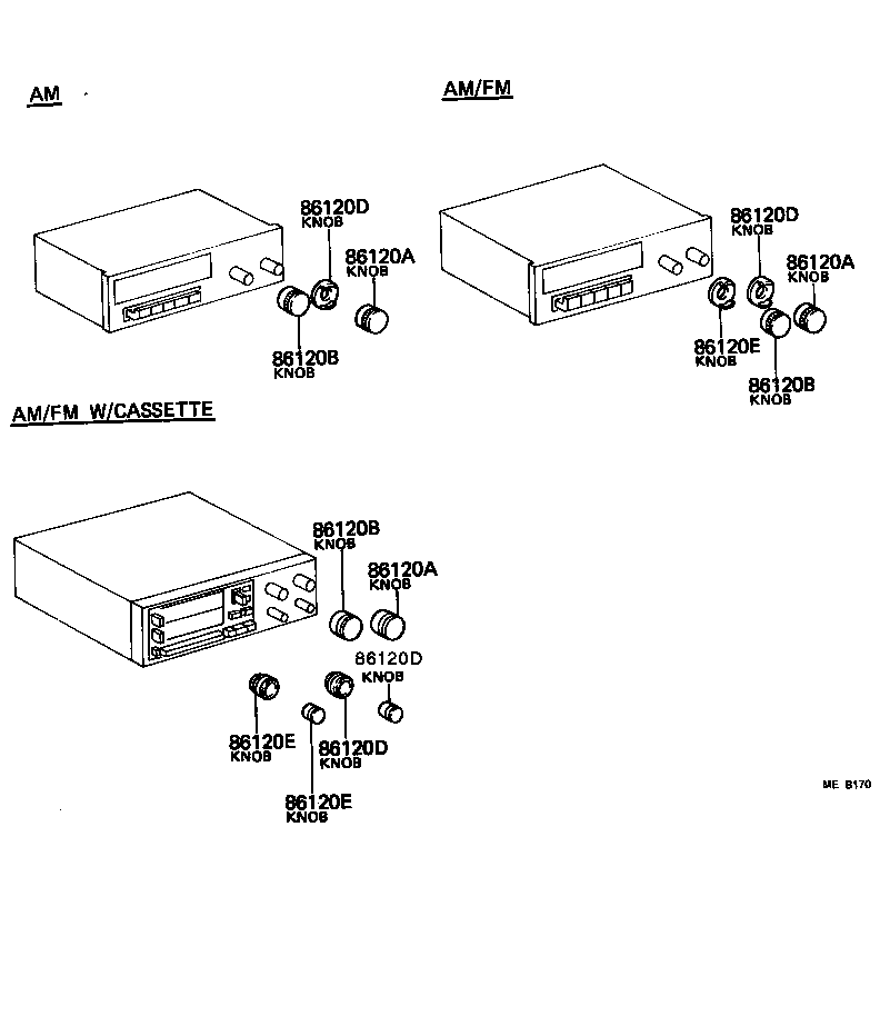86280-14170 AMPLIFIER ASSY, STEREO COMPONENT product image