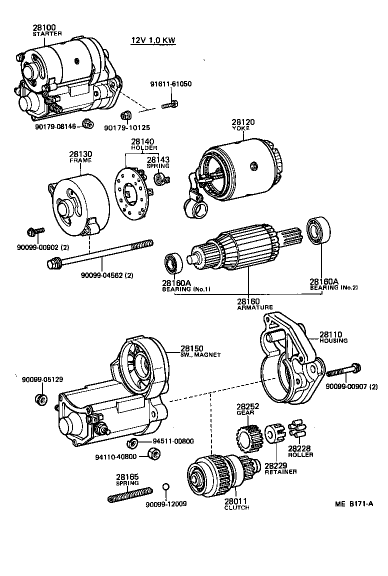 28110-45050 HOUSING ASSY, STARTER DRIVE product image
