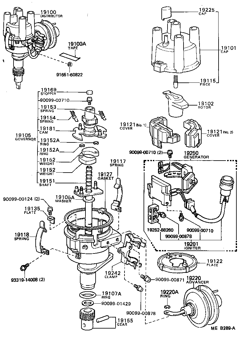 19105-13040 GOVERNOR SUB-ASSY product image