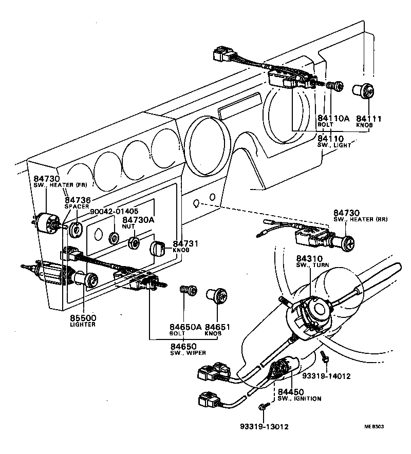 28300-48010 RELAY ASSY, STARTER product image