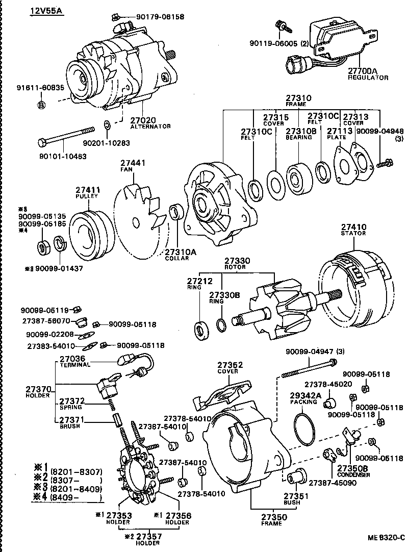 27388-64030 COVER, FRAME BRUSH product image