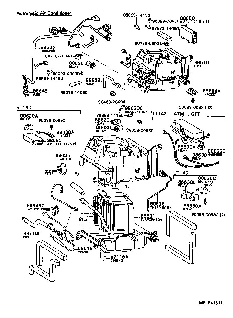 88515-95400 VALVE, COOLER EXPANSION product image