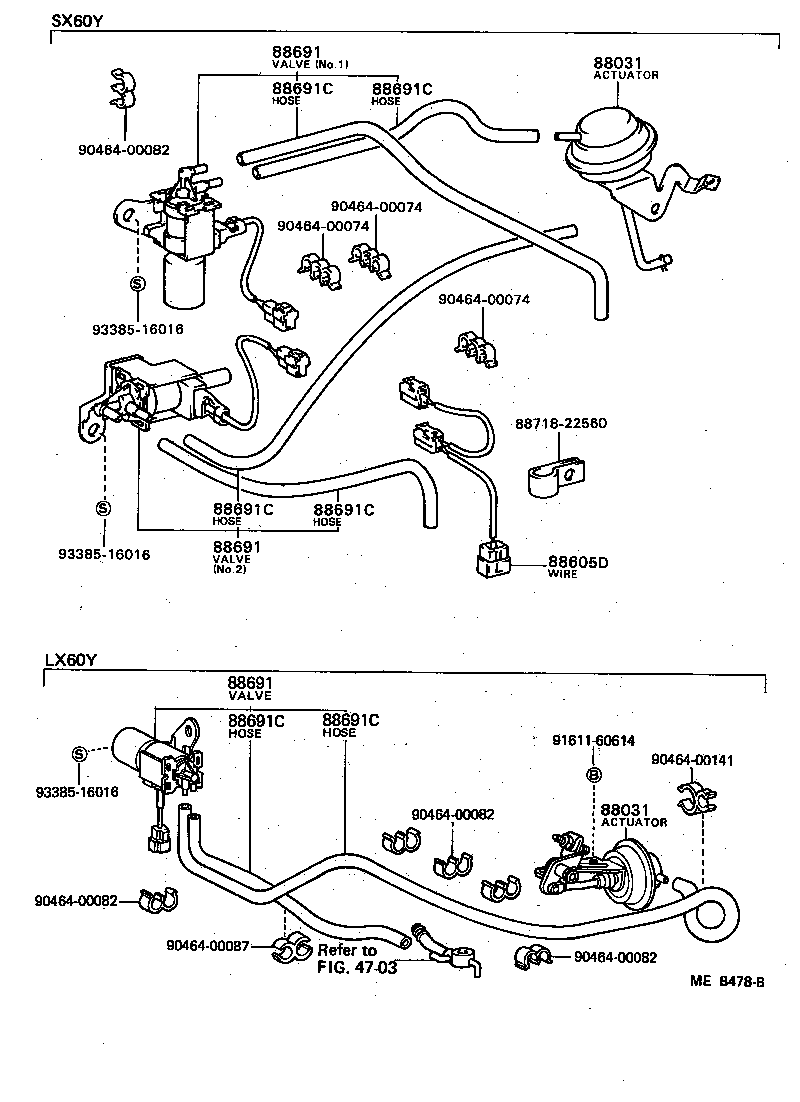 88031-12050 ACTUATOR SET, IDLE-UP product image